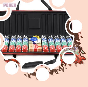 500 chip poker case