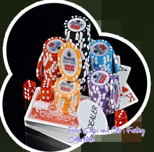 Fantasy poker chips