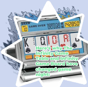 Video poker hand held games